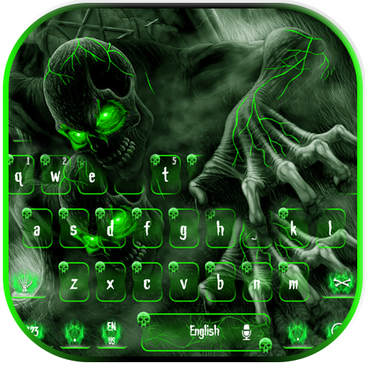 Creepy Zombie Keyboard Theme