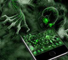 Vert zombie clavier theme Green Zombie capture d'écran 2