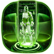 ”Green Robot Technology Theme