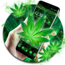 Tema de Green Smoggy Weed APK