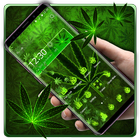 Green Weed Gravity Theme icono