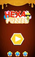 Hexa Beehive, Block Puzzle Affiche