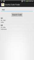 Country Code Finder ภาพหน้าจอ 2