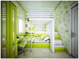 Green Bedroom Ideas Decorating capture d'écran 1