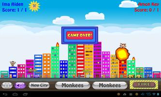 Monkey Battle Free スクリーンショット 2