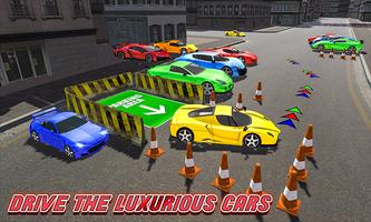 Modern City Car Parking постер