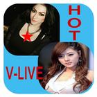 Hot V-Live Video Broadcast simgesi