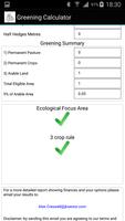 Greening Calculator capture d'écran 3