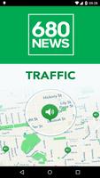 680 NEWS Traffic Affiche
