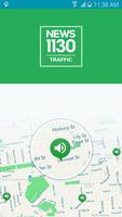 NEWS 1130 Vancouver Traffic Plakat