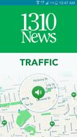 1310 NEWS Traffic Affiche