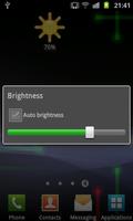 Widget Brightness capture d'écran 3