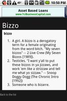 Rap Dictionary captura de pantalla 1