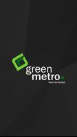 Green Metro Car Passenger पोस्टर