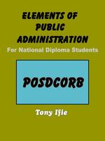 Poster Elements of Public Administrat