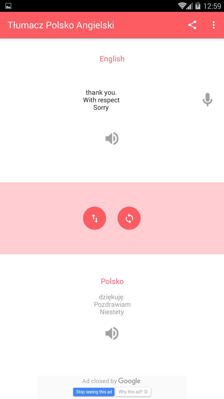 Www Tlumacz Polsko Angielski Pl Tłumacz Polsko Angielski APK for Android Download