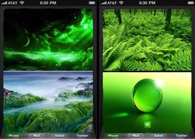 Green Wallpaper পোস্টার