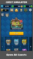 Chest Simulator for Clash Royale Cartaz