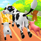 Pet Runner Dog Run Farm Game アイコン