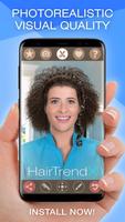 Woman & Girl Hair Styler App - Affiche