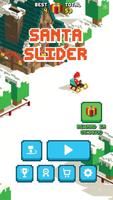 santa slider - slider in the snow Affiche
