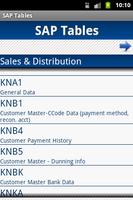 SAP Tables 포스터