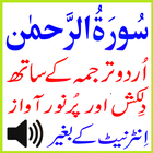 Urdu Surah Rahman Basit Audio icône