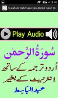 Urdu Surah Rahman Basit Audio captura de pantalla 3