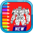 Coloring Transformer Book icon
