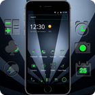 Grey Business Green Tech Theme icon