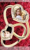 Lovely Rings Photo Frame Affiche