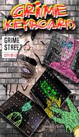 Grime Keyboard Affiche
