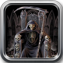 Grim Reaper live wallpaper & Lock screen aplikacja