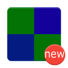 Blue & Green Piano Tiles icône