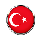 Turkey flag wallpaper icône