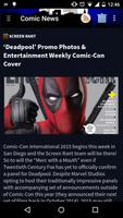 Comic and Movie News Screenshot 2