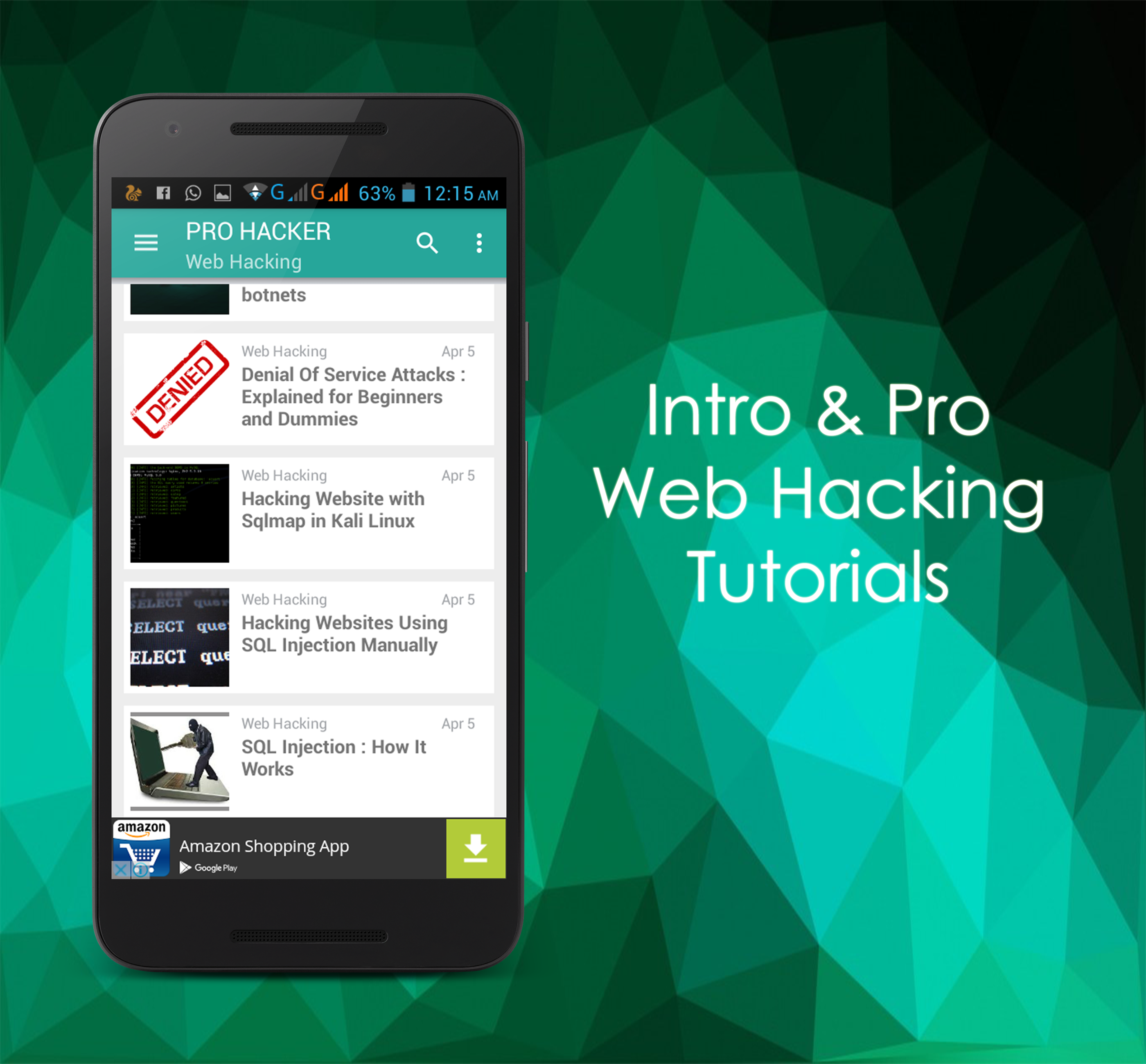 Pro Hacking Tutorials for Android - APK Download - 