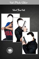 Gun Man Photo Montage 포스터