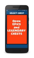 LEGEND CHESTS FOR CLASH ROYALE الملصق