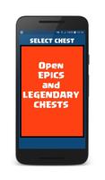 LEGEND CHESTS FOR CLASH ROYALE ポスター