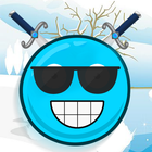 blue ball 5 groovy أيقونة