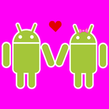 Droid Couple Background icône