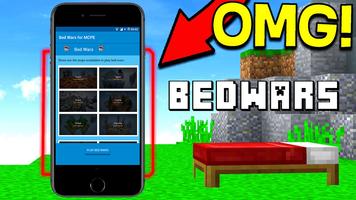 Bed wars for MCPE Affiche