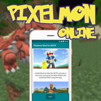 Pixelmon Mod Online for MCPE الملصق