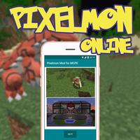 Pixelmon Mod Online for MCPE تصوير الشاشة 1