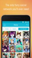 FERZU - Furries Social Network পোস্টার