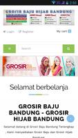 Grosir Baju Hijab Bandung poster
