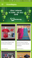 GrosirBajuKu.com - Pusat Grosir Baju Murah โปสเตอร์