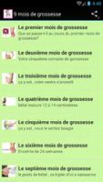 9 mois de grossesse Affiche