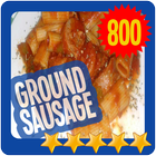 Ground Sausage Recipes 📘 Cooking Guide Handbook ícone